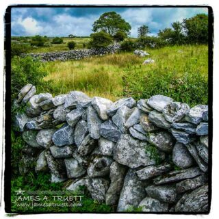 Stone Fence Burren County Clare