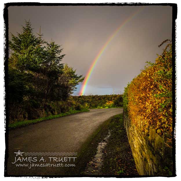 Morning Rainbow over County Clare