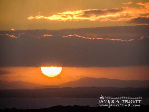 Sunrise over River Shannon