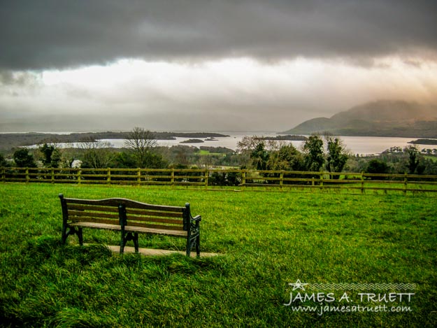 Dark Clouds over Killarney Lakes, County Kerry