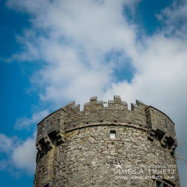 Newtown Castle Tower in Ireland's Burren Region