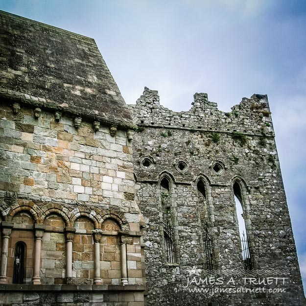 Textures of History at Ireland's Rock of Cashel