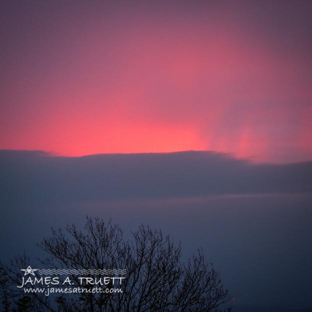 Luminous Sunrise over Ireland's Shannon River Estuary