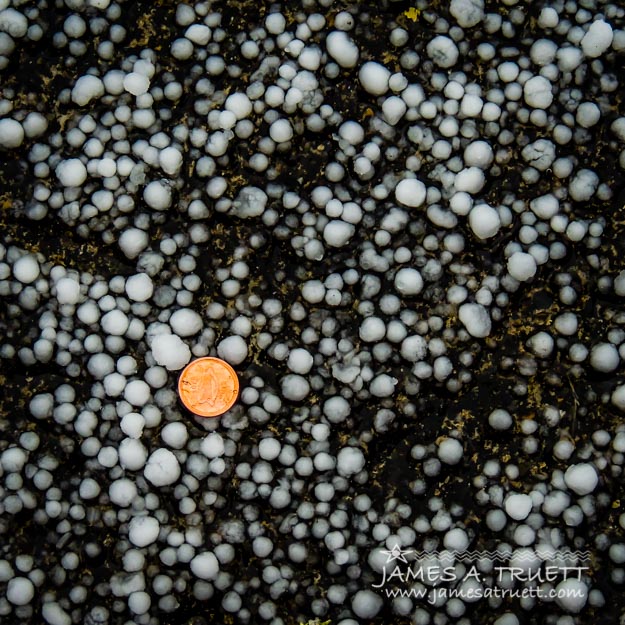 Hail Stones in Irish Spring