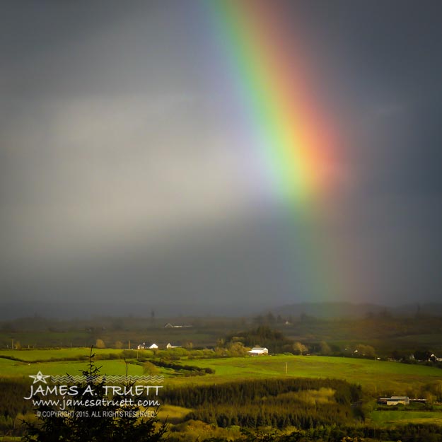 Irish Rainbow and Sunbeams