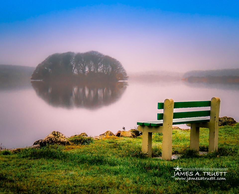 Misty Morning on Lake Knockalough