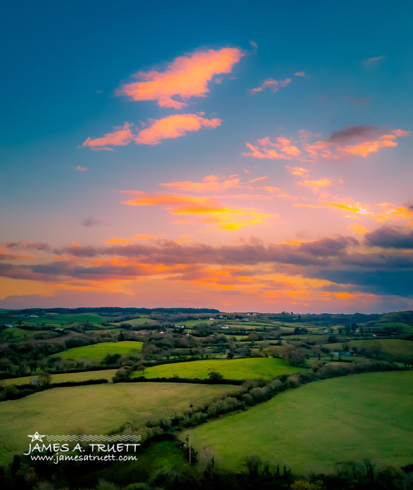 Autumn Irish Sunset