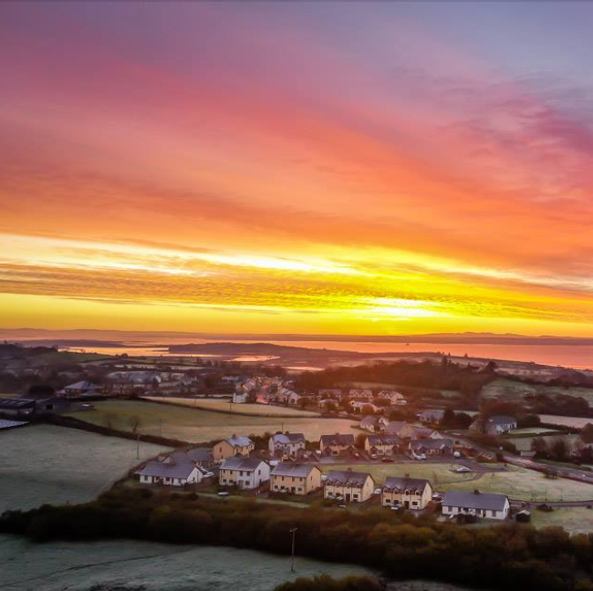 Frosty Sunrise over Kildysart-11022018