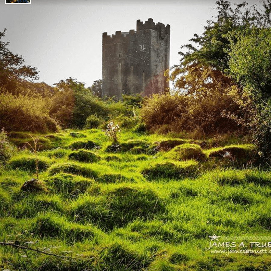 Dysert O'Dea castle towers over the County Clare landscape (1)