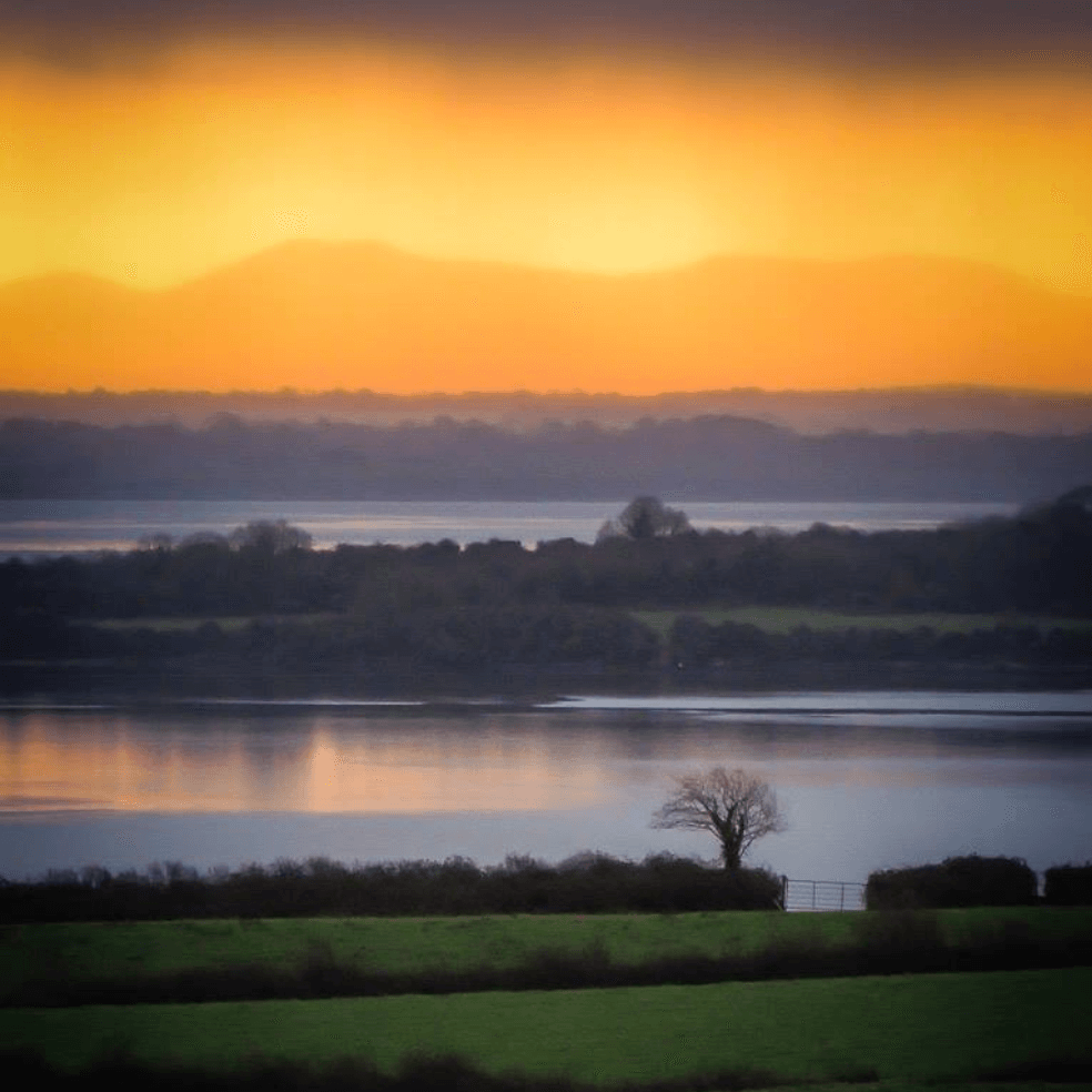 galtee mountains at sunrise