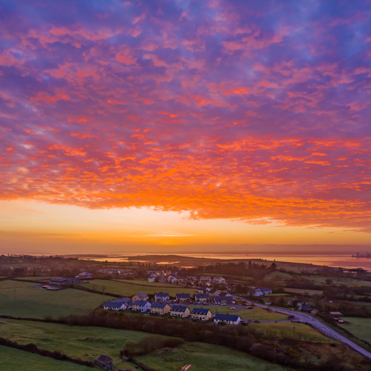 Radiant Sunrise Over Kildysart