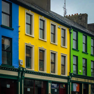 Colourful Kilrush in County Clare