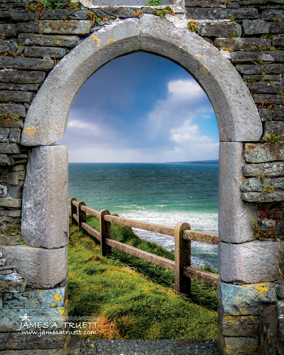 County Clare Atlantic Storm