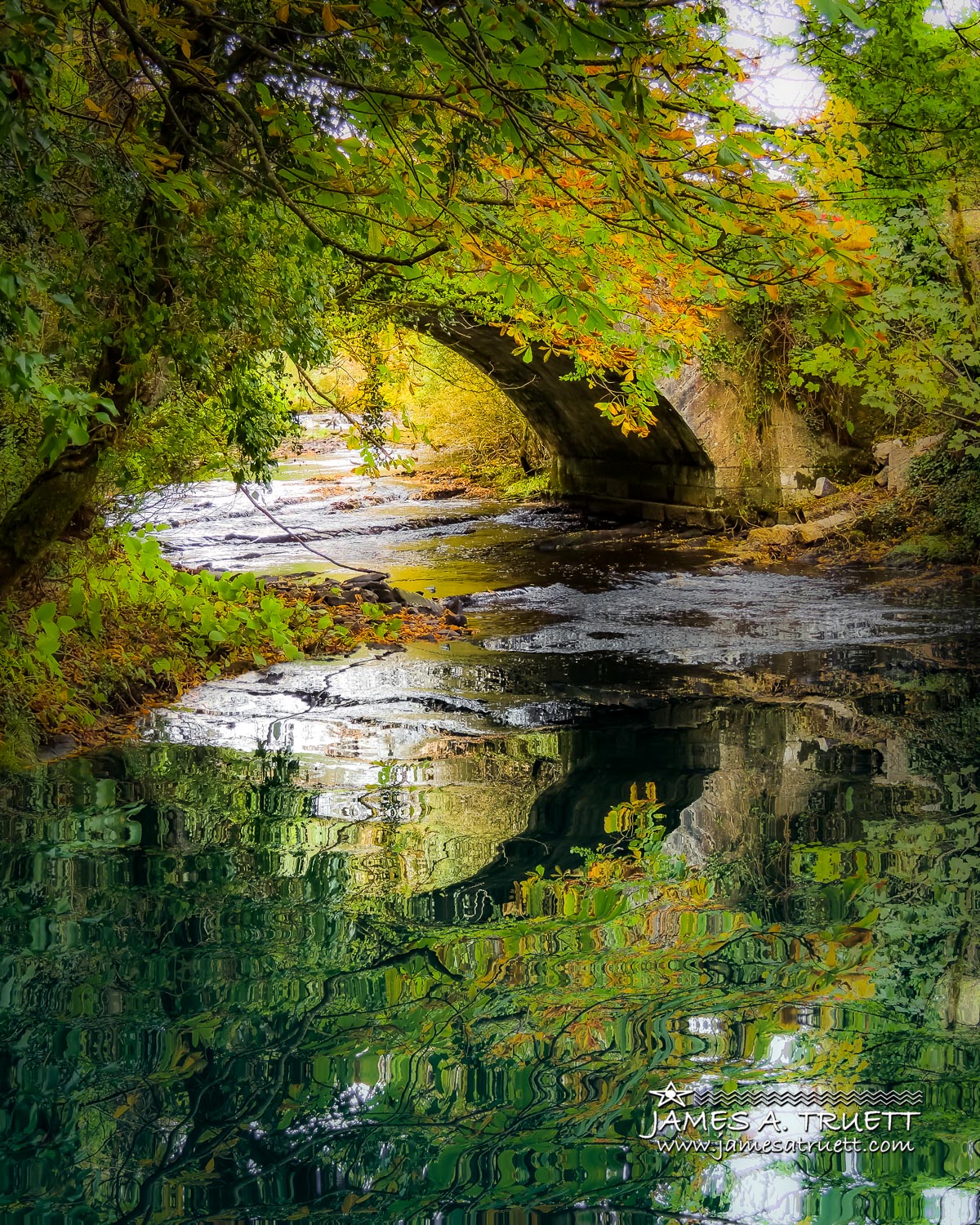 Reflections at Clondegad Bridge