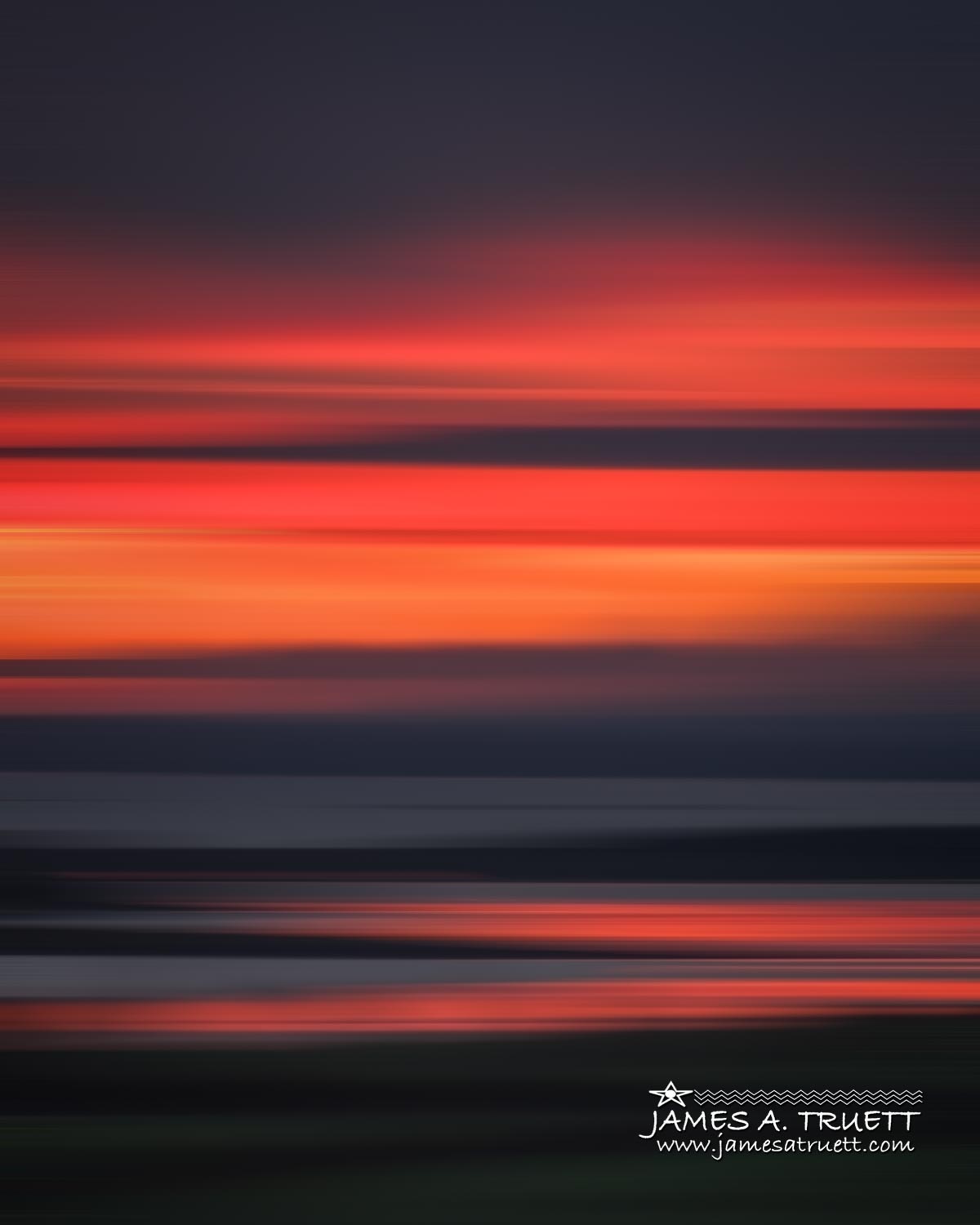 Abstract Irish Sunrise