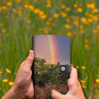 Irish Rainbow Wallet Phone Case