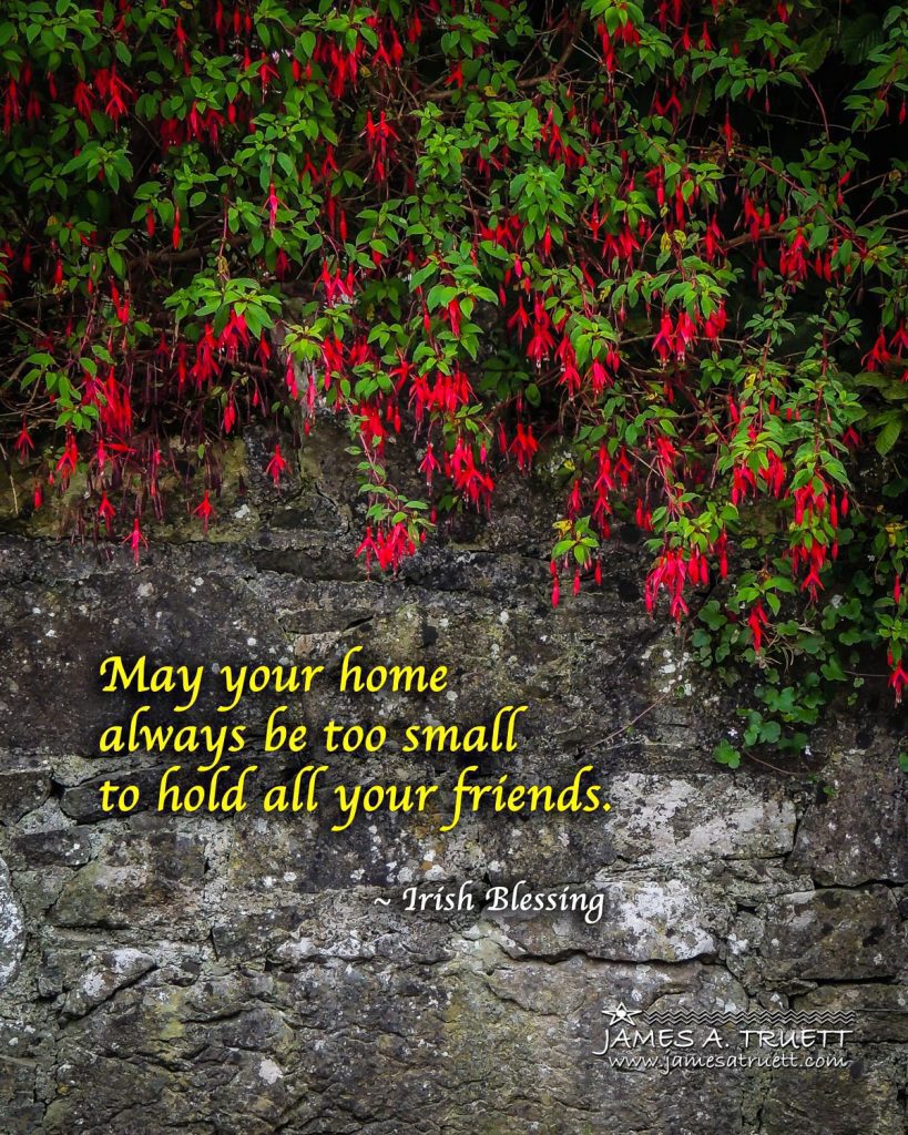 Irish blessing - may your home