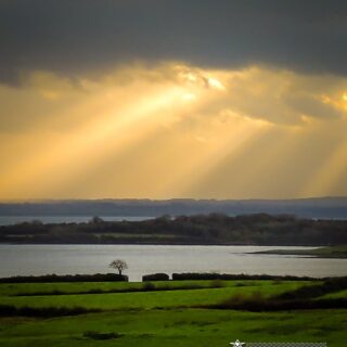 Sunbeams Shannon Estuary