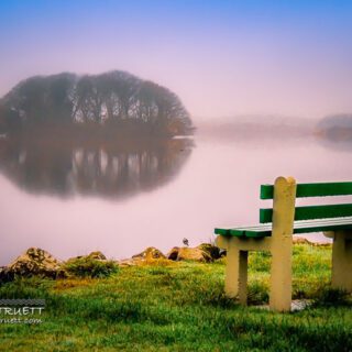 Bench at Lake Knockalough