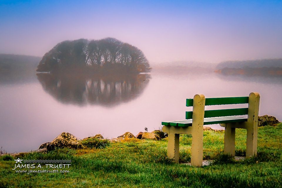 Bench at Lake Knockalough